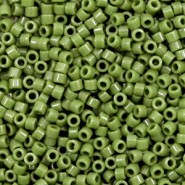 Miyuki delica Beads 11/0 - Duracoat opaque dyed moss green DB-2357